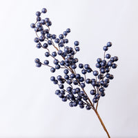 29" Navy Blue Crabapple Spray