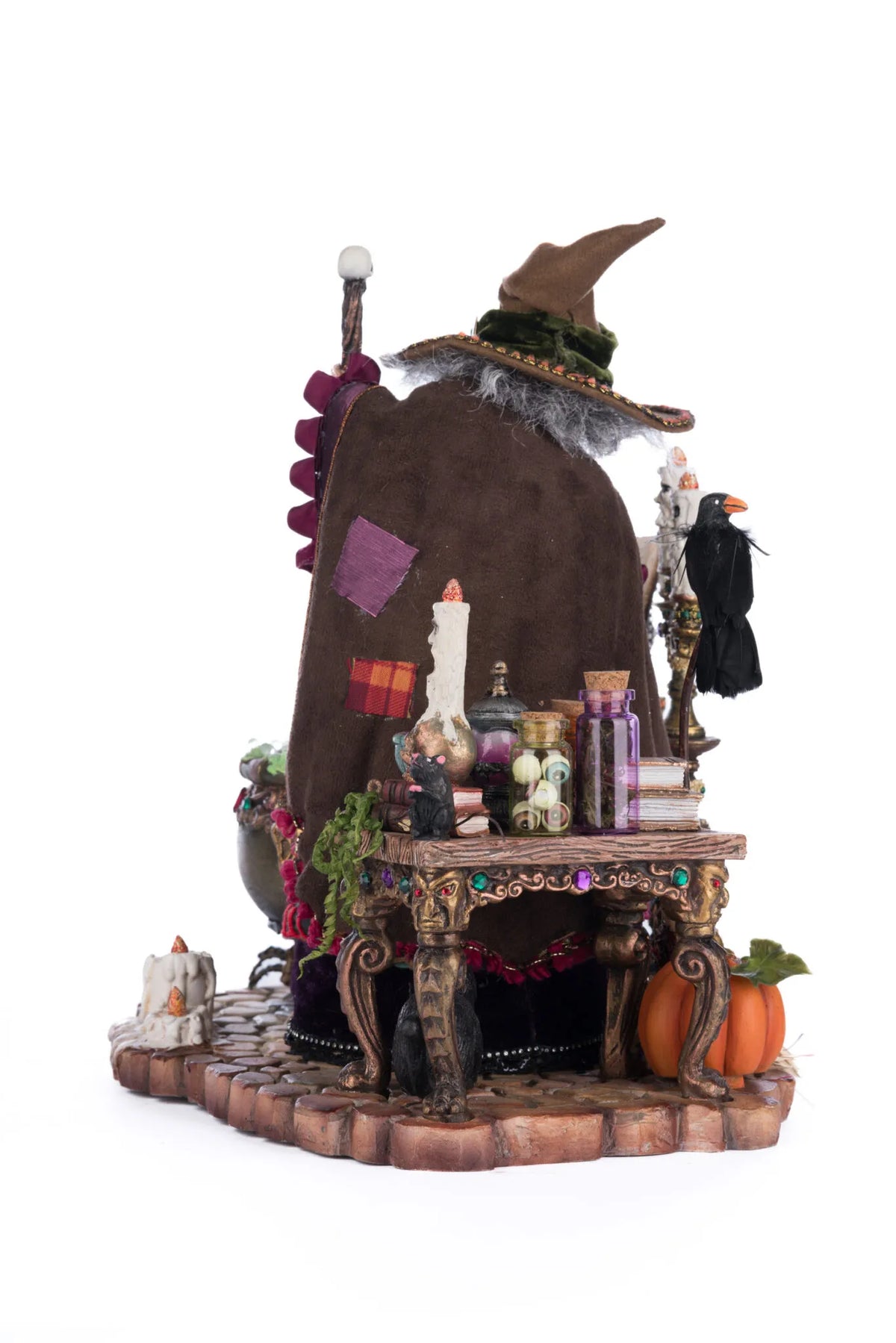 Witch In Potion Room 360 Halloween Figurine