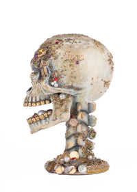 Treacherous Treasure Tall Skull - Katherine Collection