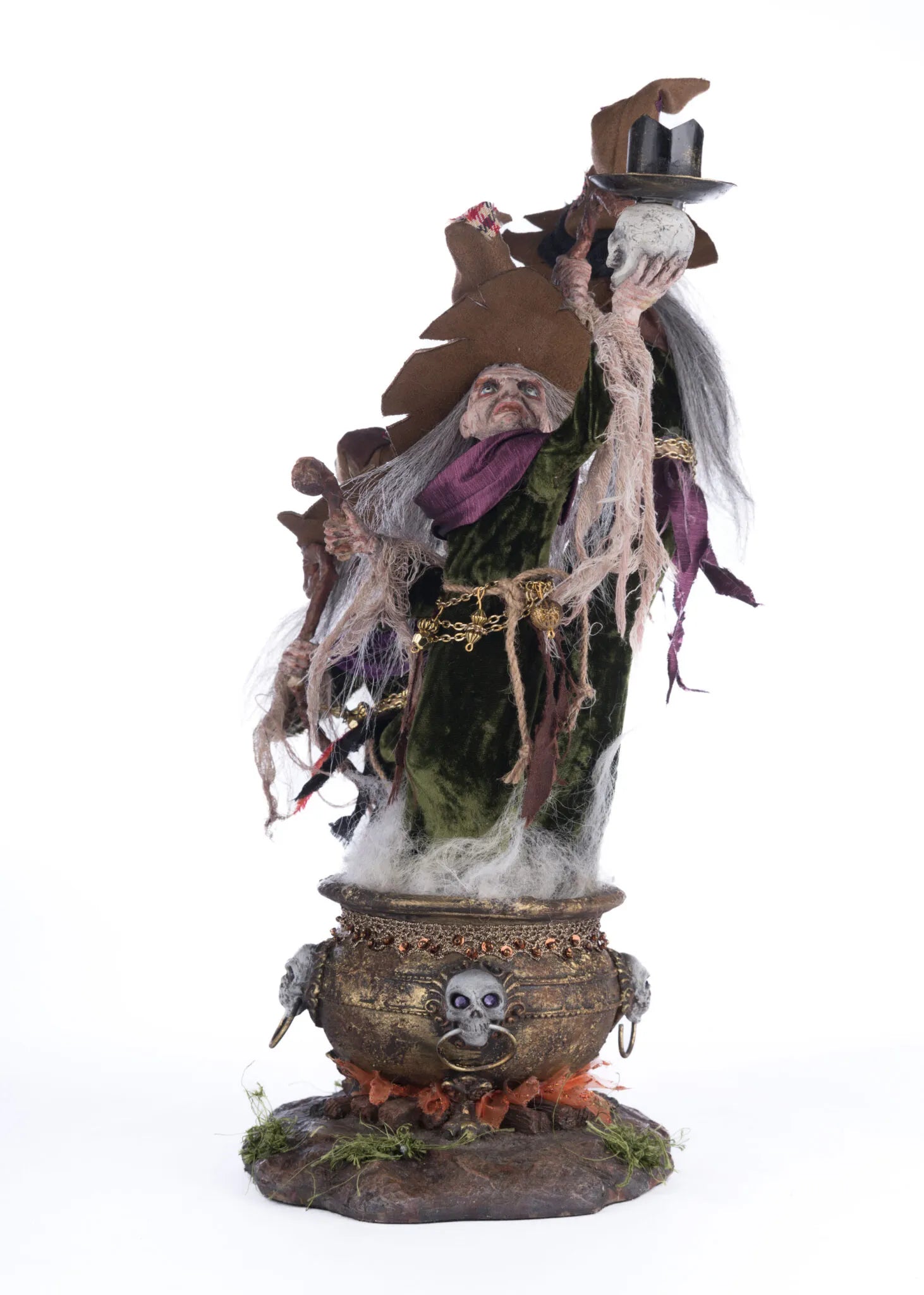Broomstick Acres Witches Candle Holder - Thumbnail 4