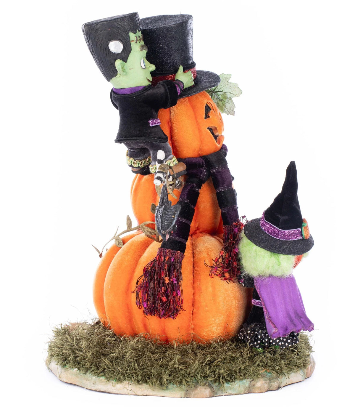 Ghouls Building Pumpkin Man - Katherine's Collection