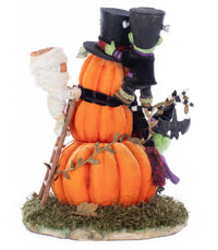 Ghouls Building Pumpkin Man - Katherine's Collection