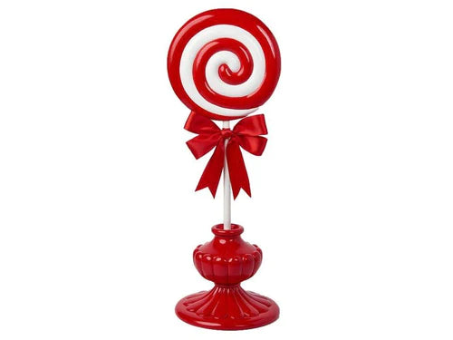 Peppermint Lollipop with Bow