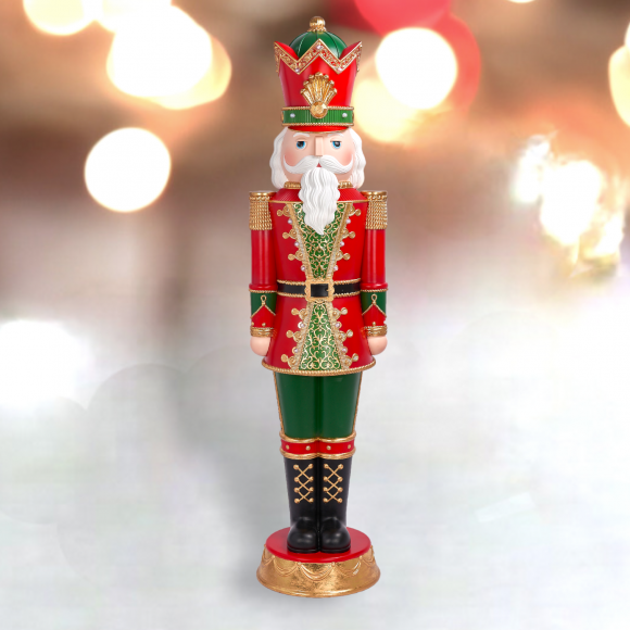 6" Red/Green Nutcracker