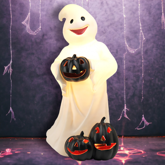 30" LED Standing Ghost