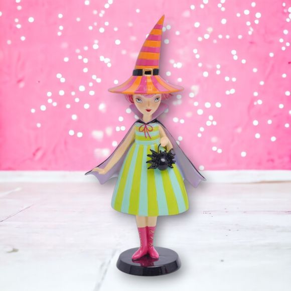 10" Witch Girl with Orange Hat