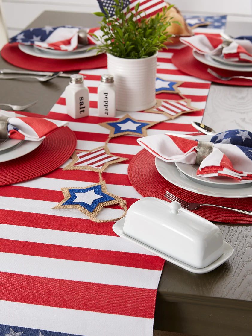 Stars & Stripes Table Runner