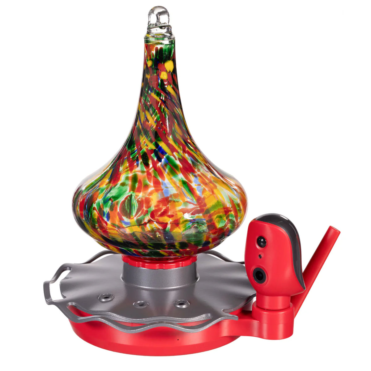Hummingbird Feeder Solar/Smartphone (CLR)