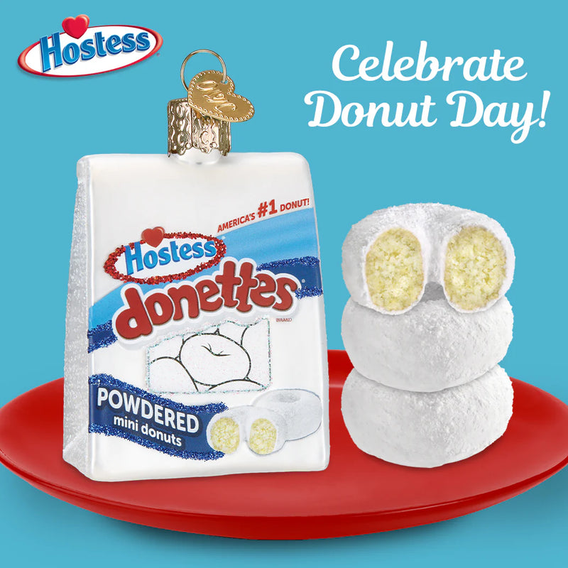 Hosetess Donettes - Old World Christmas Ornament
