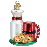 Santas Milk & Cookies - Old World Christmas Ornament