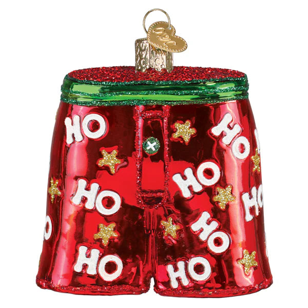 Holiday Boxer Shorts - Old World Christmas Ornament