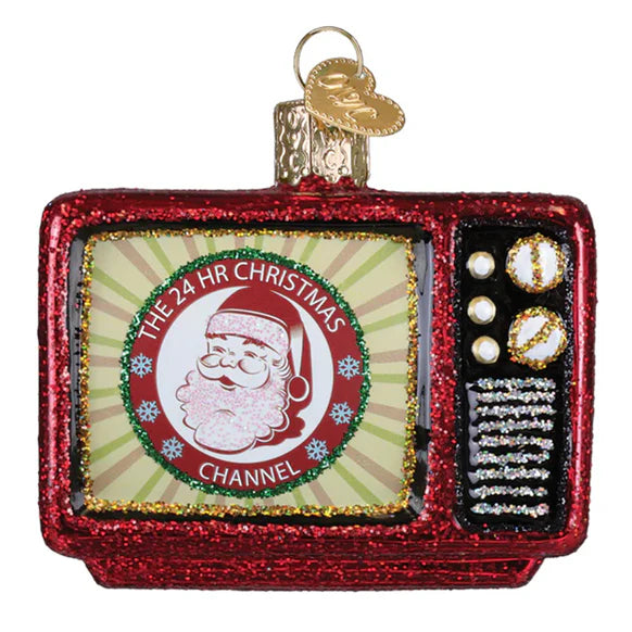 24 Hour Christmas Channel - Old World Christmas Ornament