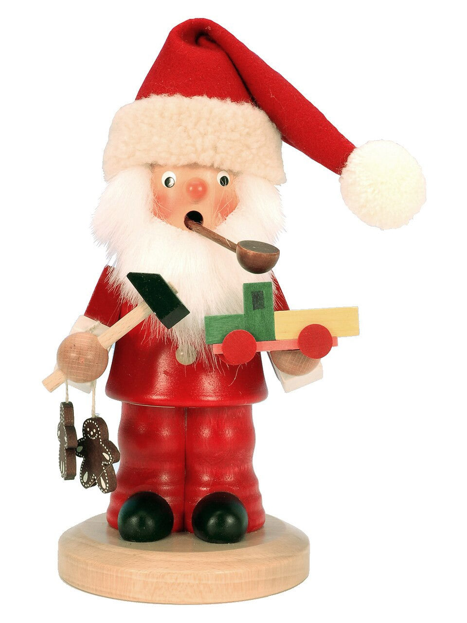 Smoker Santa With Toy