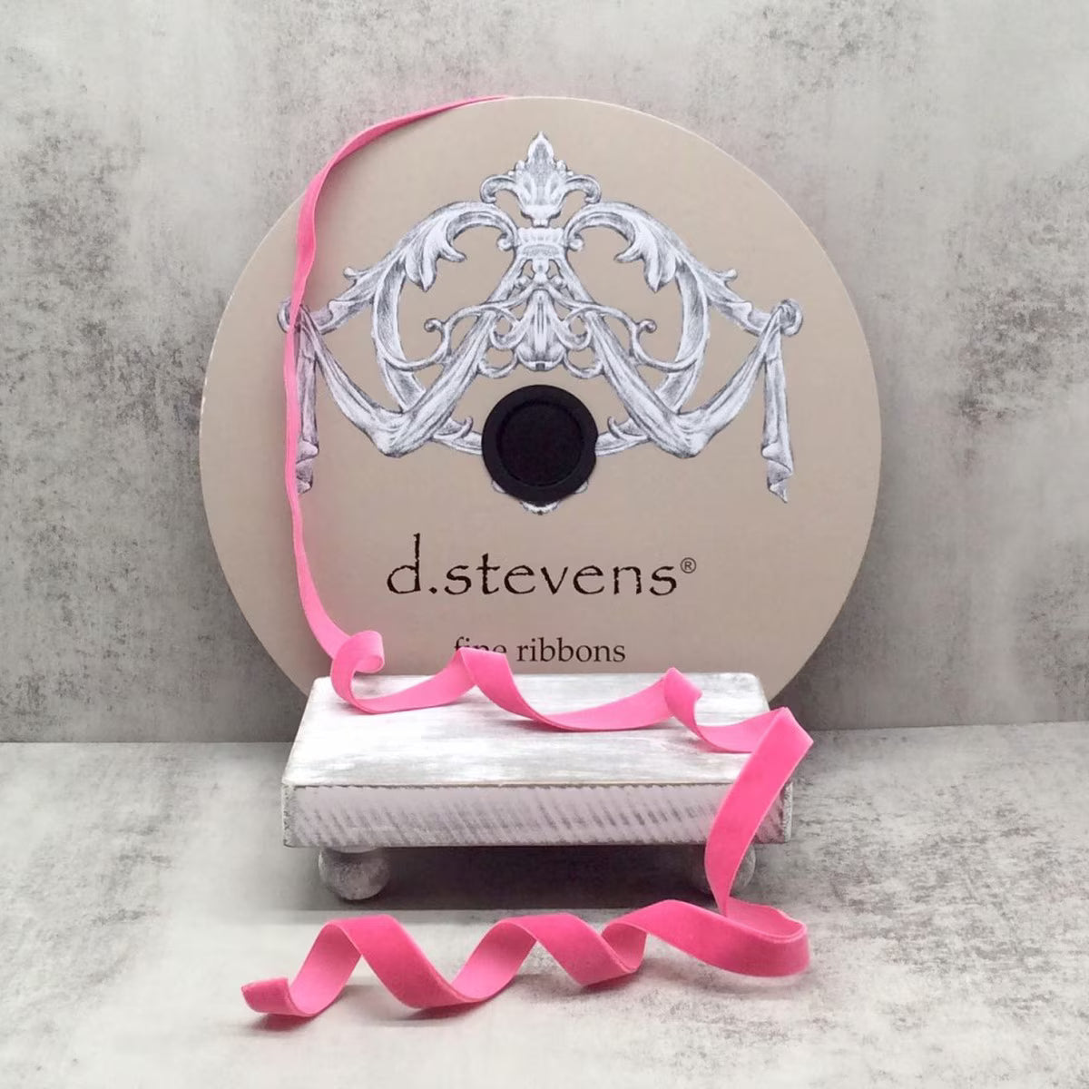 Ribbon Velvet 5/8"X50Yd Rose Pink
