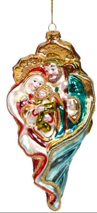 7" Nativity Scene Ornament, Assorted