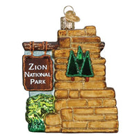 Zion National Park - Old World Christmas Ornament