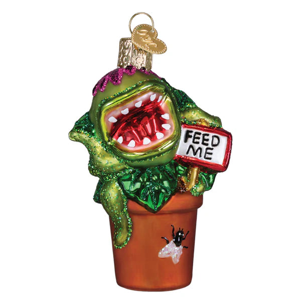 Venus Fly Trap - Old World Christmas Ornament