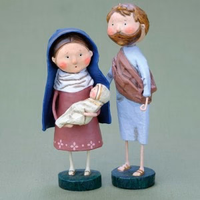 Holy Family Set of 2