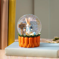 5" Easter Bunny Waterglobe