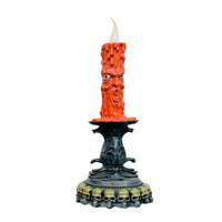 9" LED Ghost Face Candle Assorted