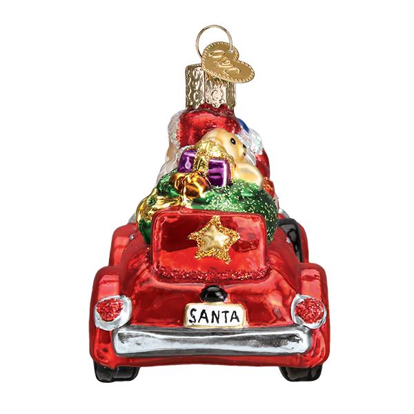 Santa In Sleigh Ornament - Thumbnail 5
