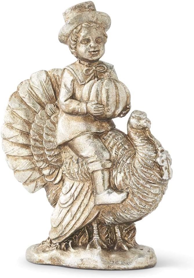Turkey W/Children 7" An.T Silver Asst