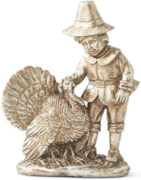 Turkey W/Children 7" An.T Silver Asst