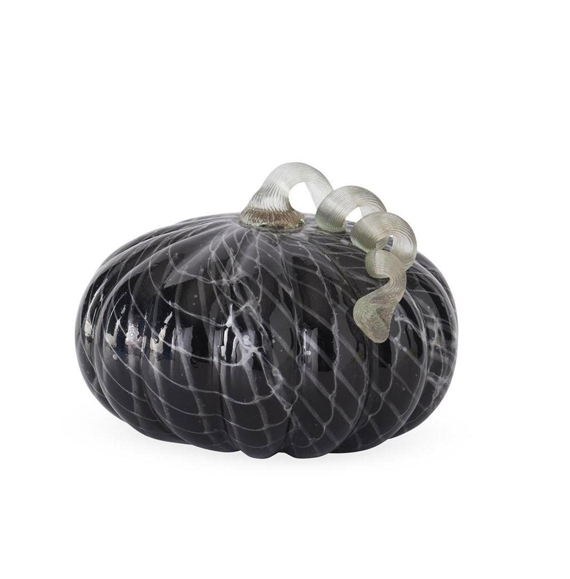 Pumpkin Glass Black Large