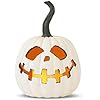 Jack O Lantern White with LED Small