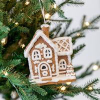 5" Prelit Gingerbread House Ornament Assorted