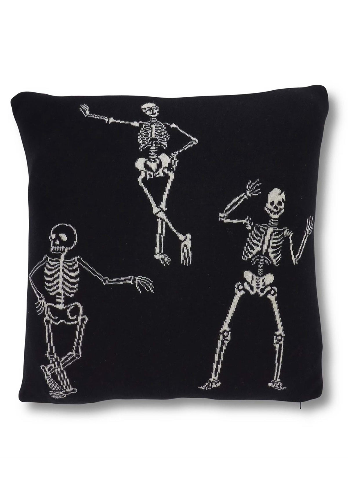 Dancing Skeleton Throw Pillow