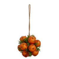 5" Pomander Orange Clove Pine Ornament