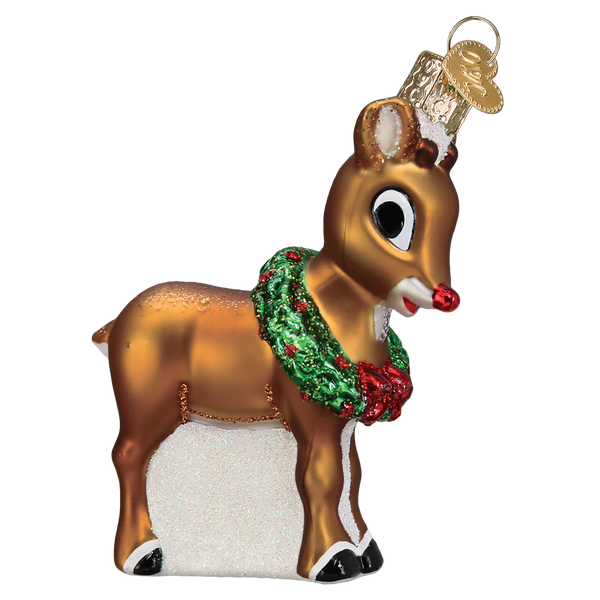 Rudolph The Red Nosed Reindeer - Old World Christmas Ornament