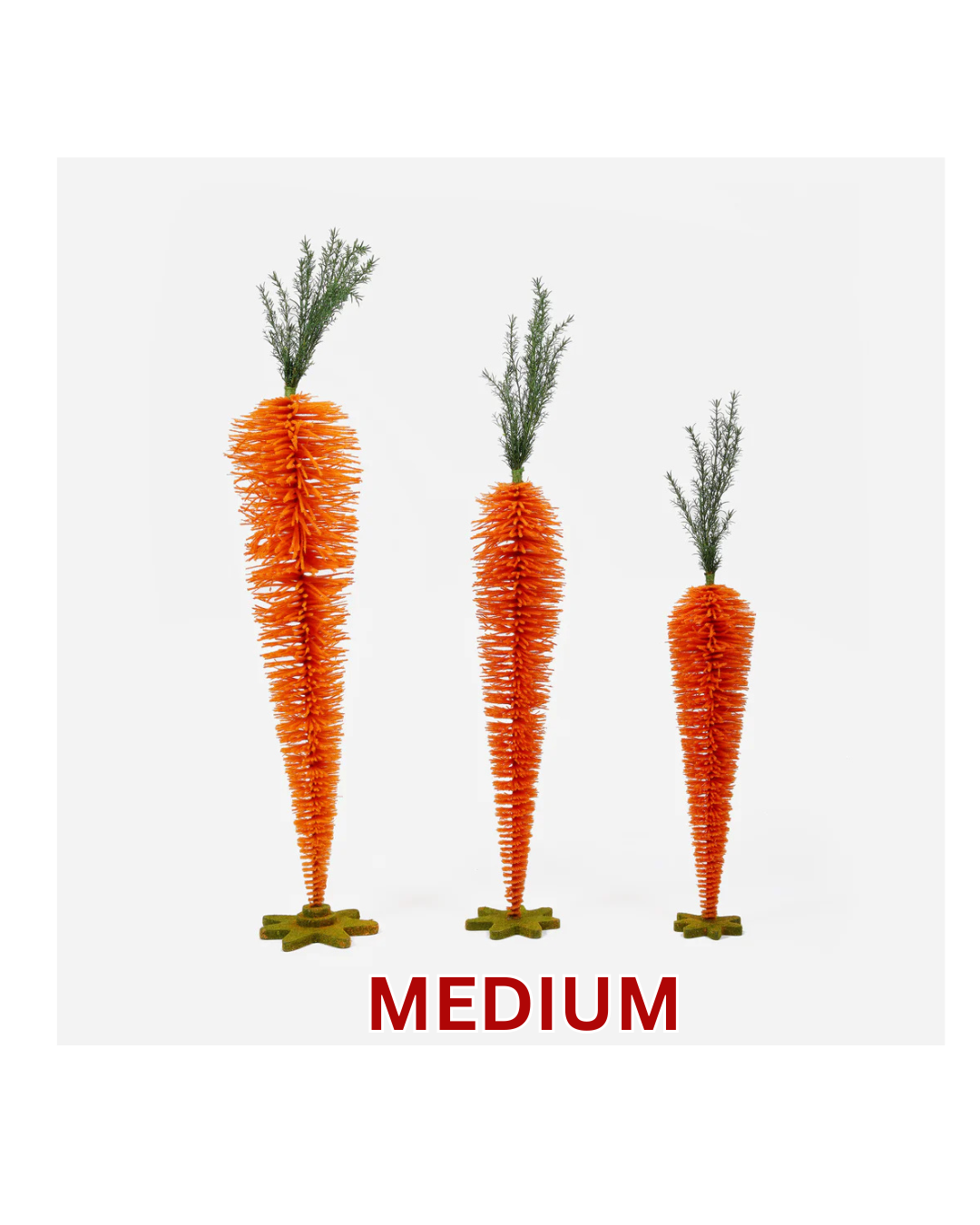 45" Standing Carrot Display, M