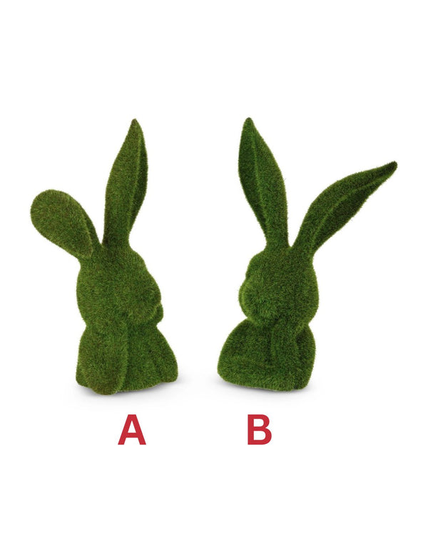 10" Moss Thinking Rabbit Bust, Assorted