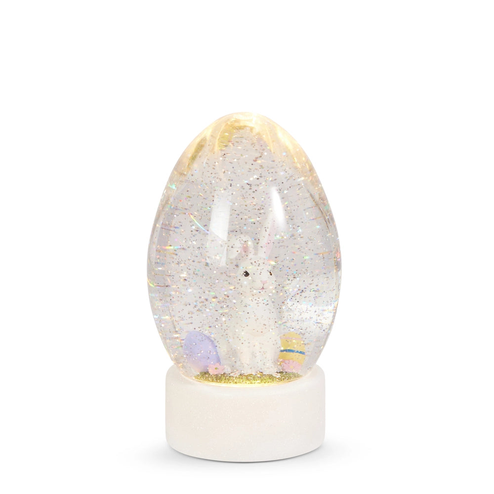 Easter Bunny Swirling Glitter Water Egg