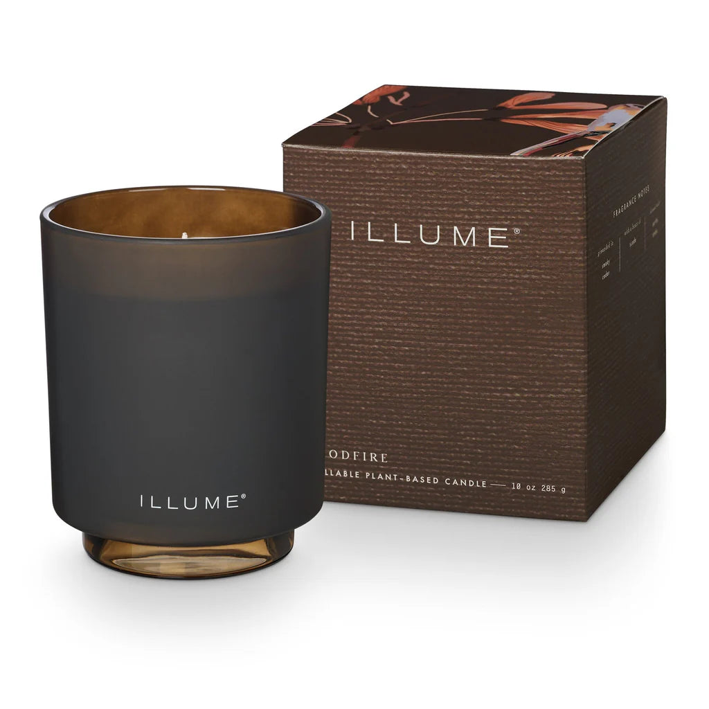 Woodfire Refillable Boxed Glass Candle - Thumbnail 3