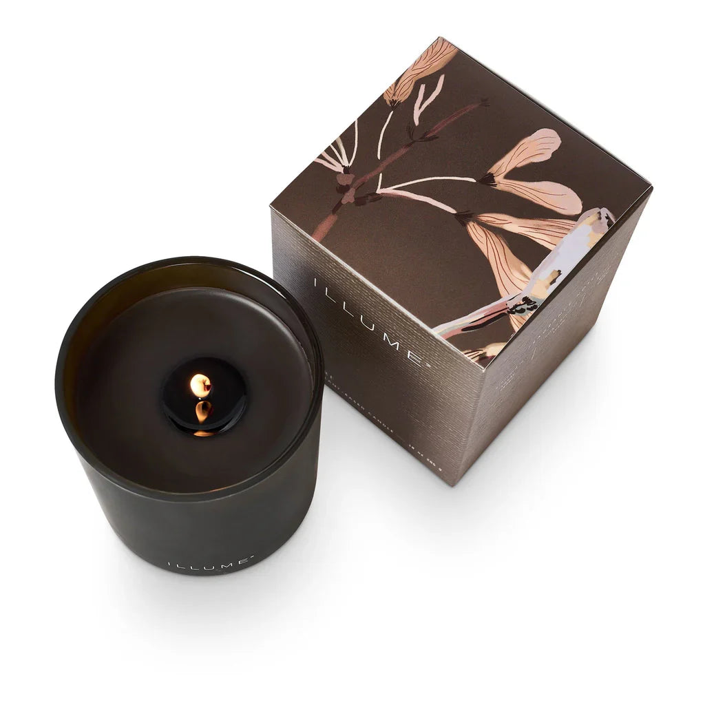 Woodfire Refillable Boxed Glass Candle - Thumbnail 2