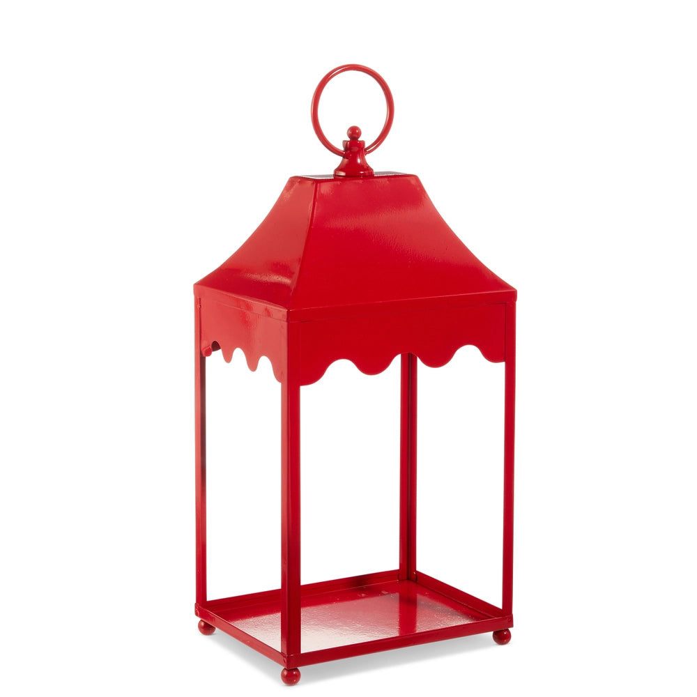 Lantern Red 18"