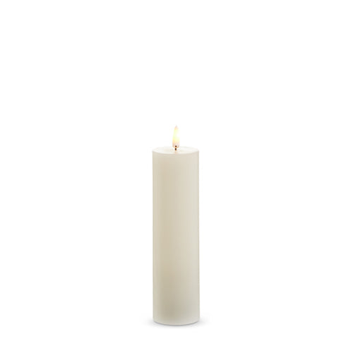 2X7" Raz, Ivory Pillar Candle