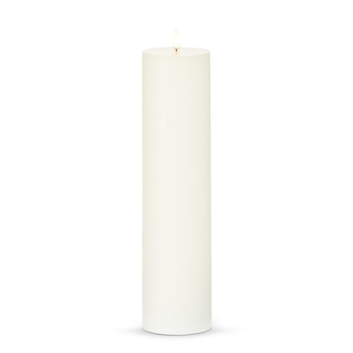 3X12" Raz, Ivory Pillar Candle