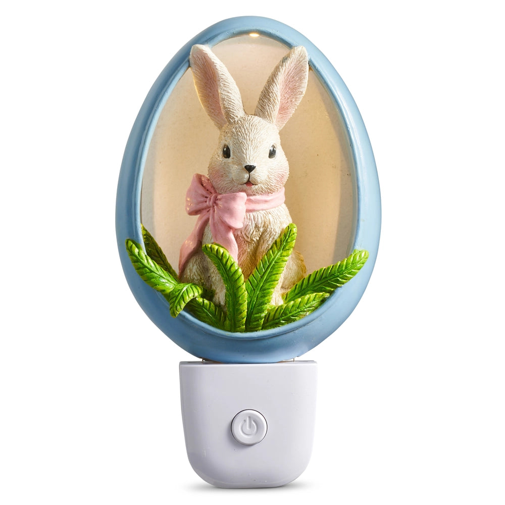 6" Bunny Blue Night Light