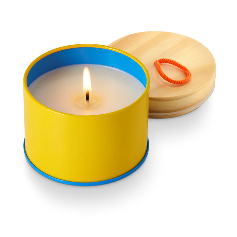 Pool Floatie Sun Tin Candle