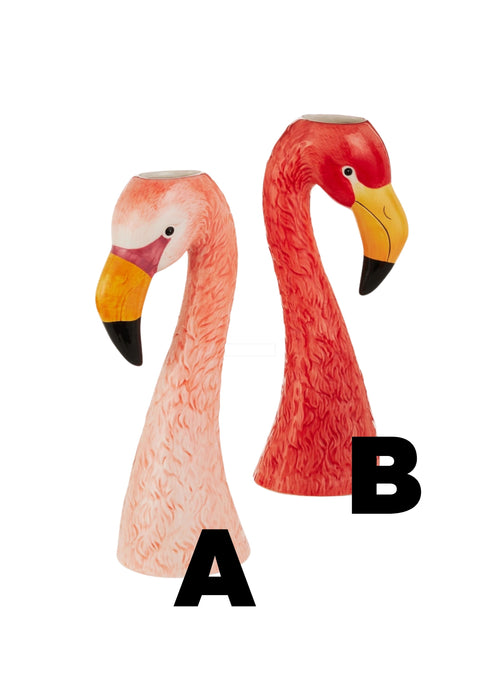 Flamingo Head Vase -Large Assorted