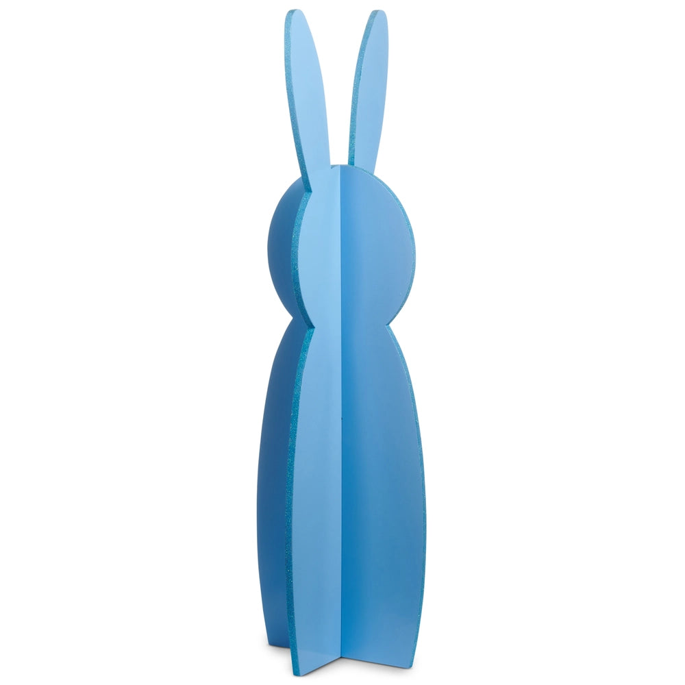 36" Light Blue 3-D Bunny