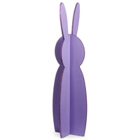 36" Purple 3-D Bunny