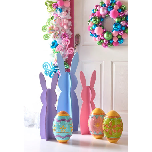 28" Purple 3-D Bunny