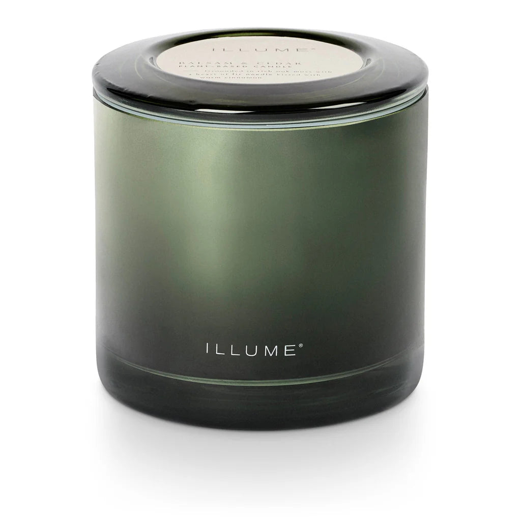 Balsam & Cedar Statement Glass Candle - Thumbnail 3