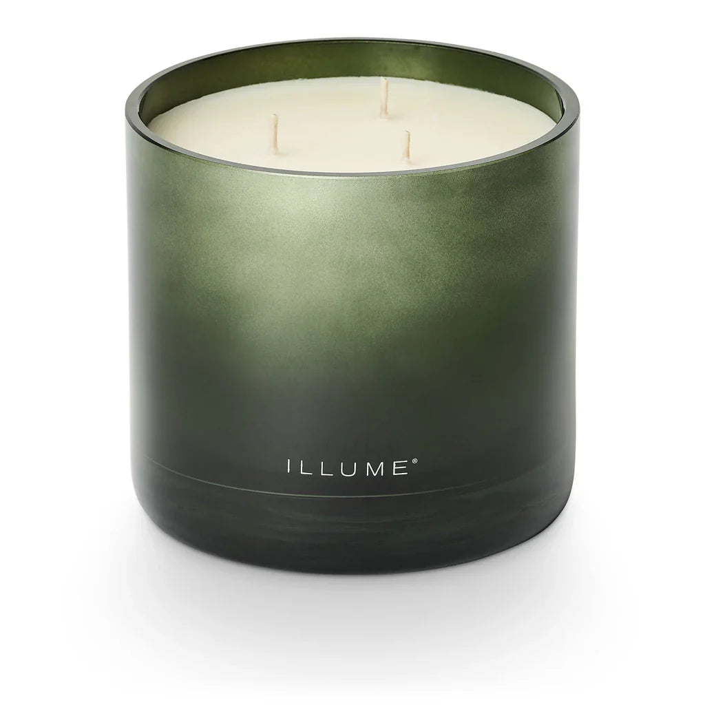 Balsam & Cedar Statement Glass Candle - Thumbnail 4