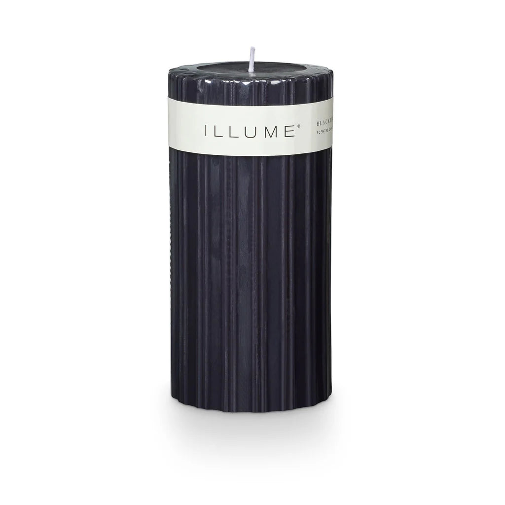 Blackberry Absinthe Medium Fragranced Pillar Candle - Thumbnail 2
